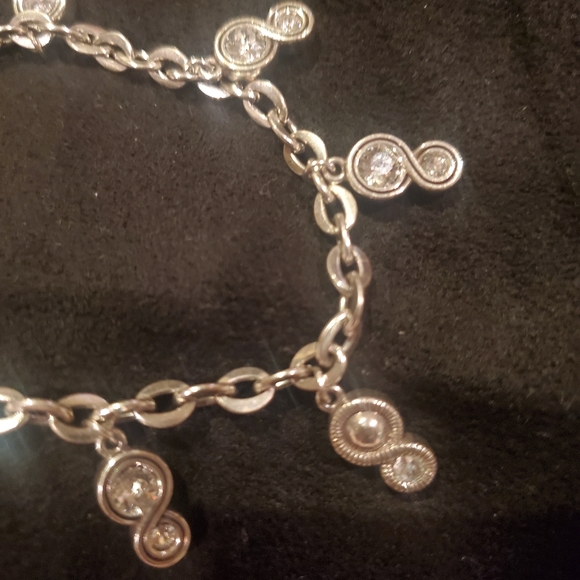 Infinity Sparkle Charm Bracelet - Picture 5 of 5